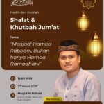 Menjadi Hamba Rabbani, Bukan Hanya Hamba Ramadhani
